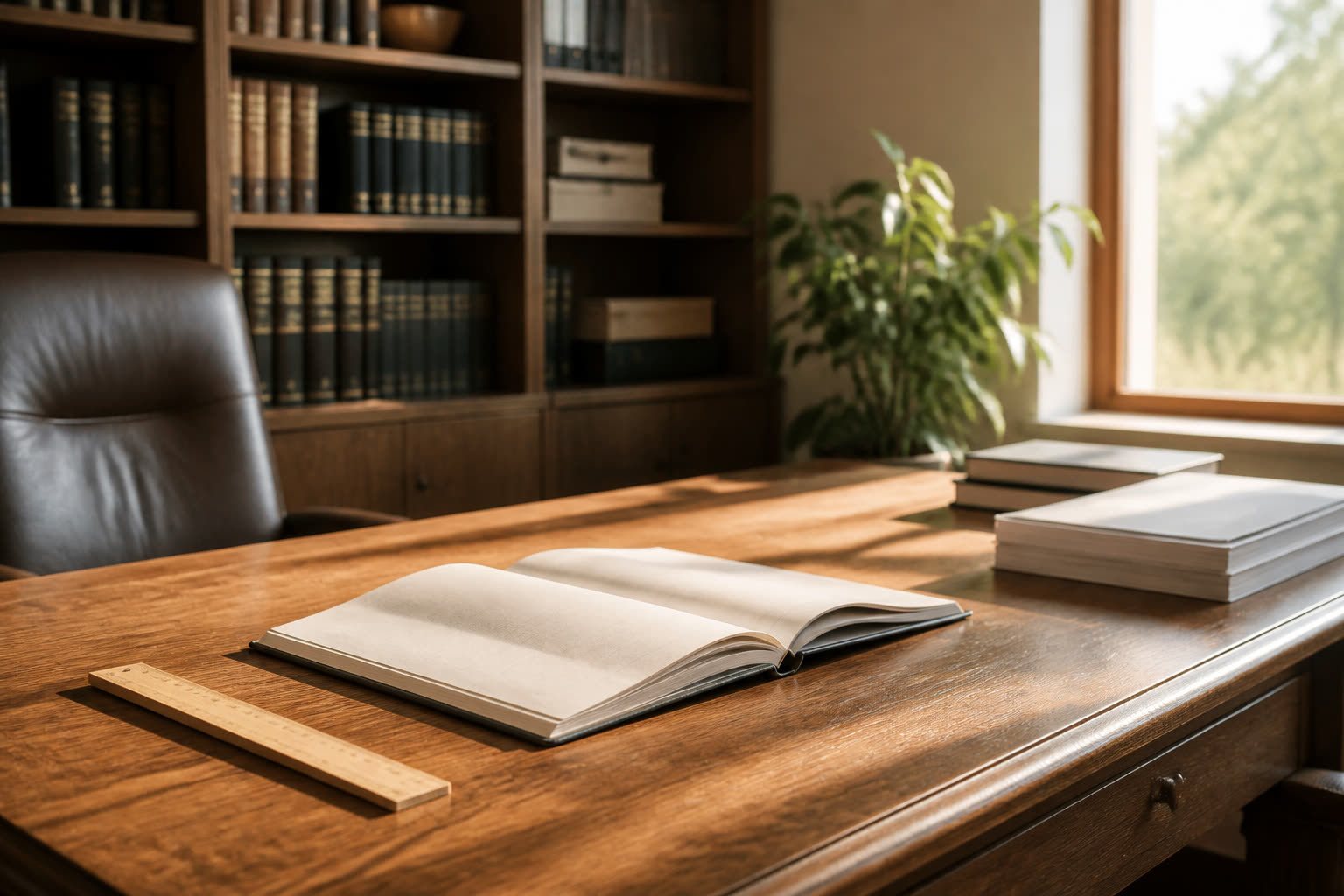 Mesa de trabajo para definir una estrategia jurídica